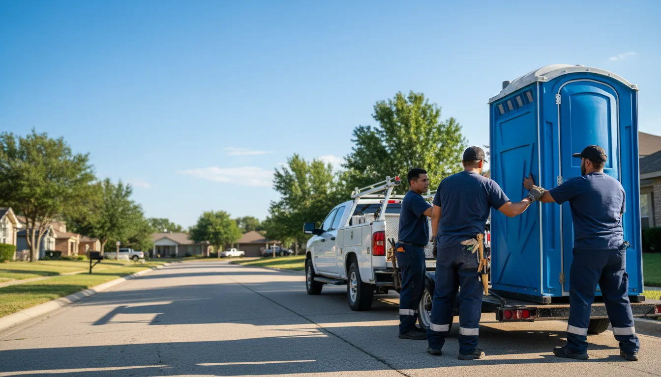 Portable Toilet Rental in Cement City, MI near me